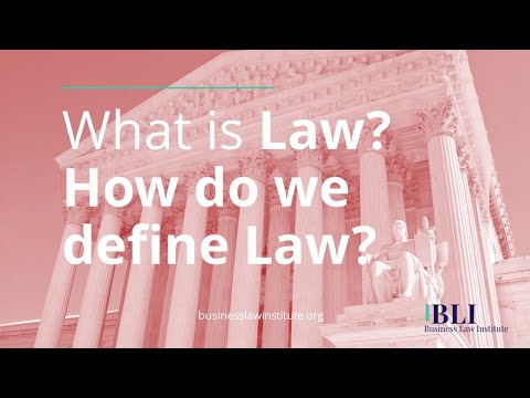 Understanding the concept of I law: Exploring its meaning and implications