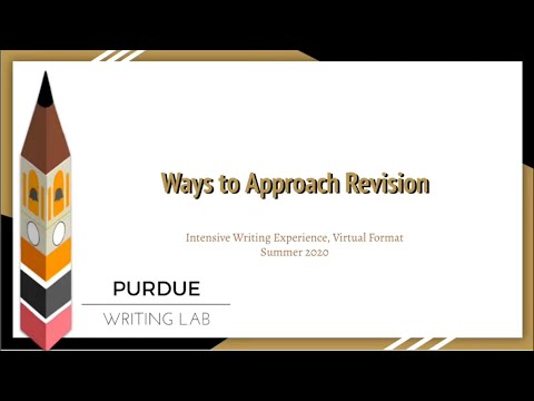 Understanding the Act of Revision: A Comprehensive Guide to Revising Documents