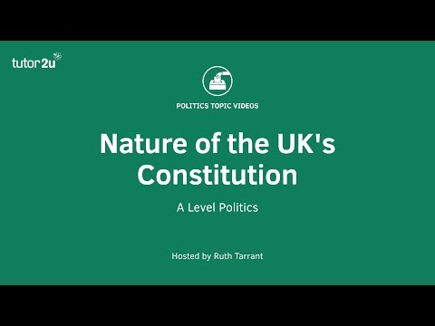 The Evolving Nature of the UK Constitution: A Look into its Codification