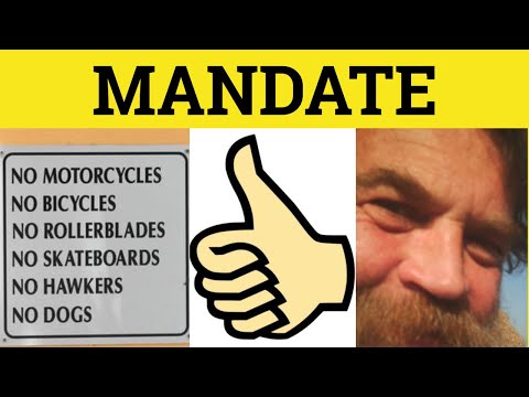Understanding the Meaning of Mandate in UK Law: An Informative Guide