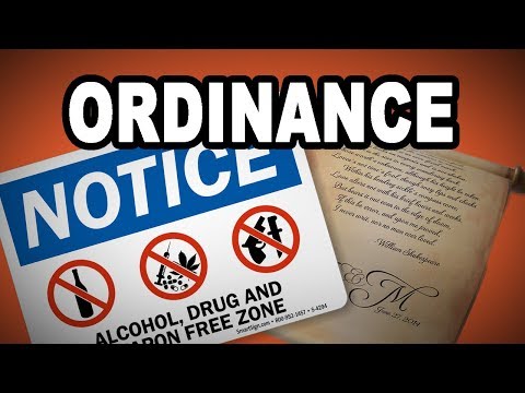 Understanding the Concept of Ordinance in English Grammar