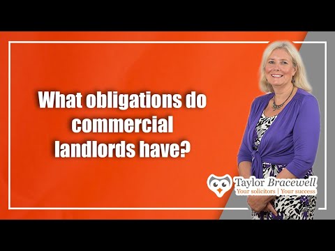 Understanding the Legal Obligations of Commercial Landlords