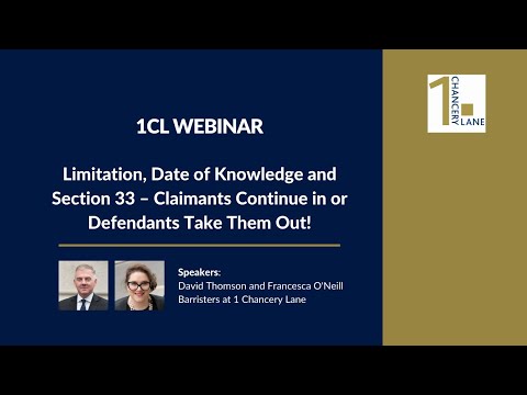 Understanding Section 33 Limitation Act UK: A Comprehensive Guide