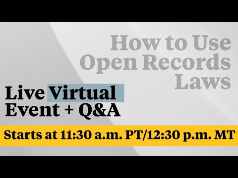 Understanding the Legislation that Grants Access to Records