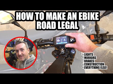 Making an Electric Bike Road Legal: A Comprehensive Guide to Ensure Compliance