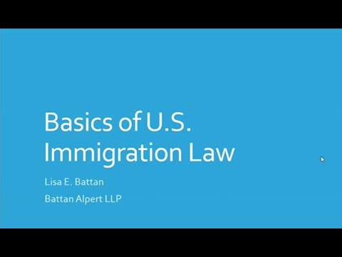 Understanding the Basics of U.S. Immigration Laws: An Informative Guide