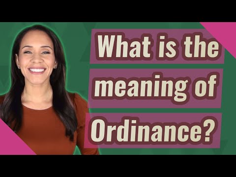 Understanding the Definition and Implications of Local Ordinances
