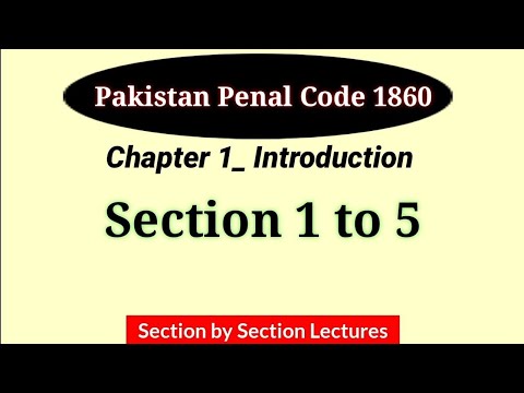 Understanding the 1860 Law in Pakistan: A Comprehensive Overview