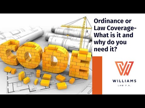 Understanding Ordinance or Law Coverage on Homeowners Insurance in Florida