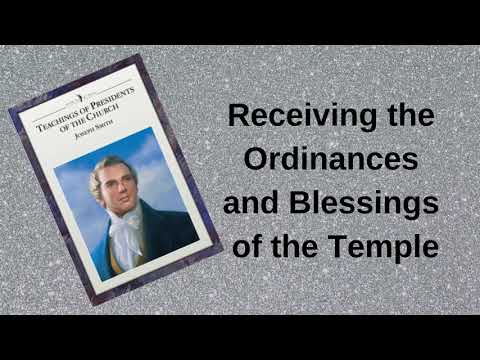 The Spiritual Significance of Receiving Temple Ordinances: Unveiling the Blessings