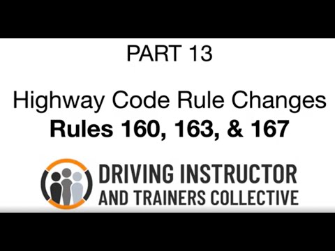 Understanding Rule 163 of the Highway Code: A Comprehensive Guide