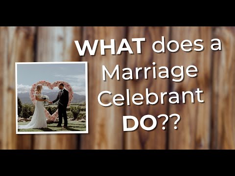 Understanding the Legal Authority of Celebrants in Performing Marriages