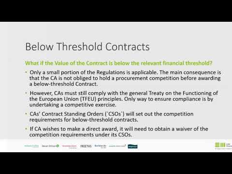 Understanding Regulation 27 of the Public Contracts Regulations 2015: A Comprehensive Guide