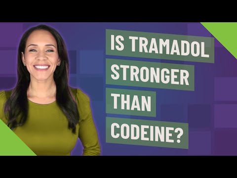Comparing the Strength of Tramadol and Codeine: A Comprehensive Analysis