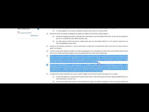 Understanding Section 171 of the Road Traffic Act: An Informative Guide