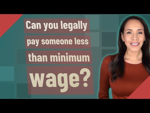 Understanding the Legality of Receiving Less Than Minimum Wage in the UK