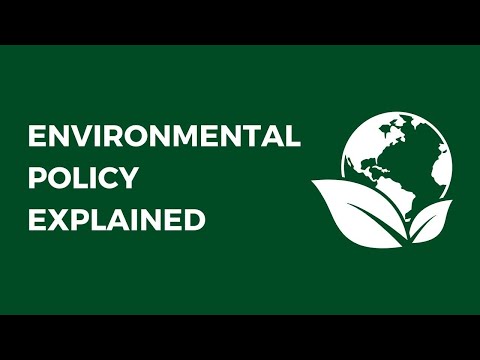 A Comprehensive Guide to Essential Components of an Environmental Policy
