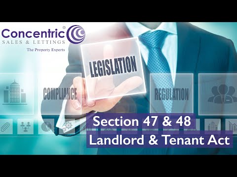 Understanding Section 47 and 48 of the Landlord and Tenant Act: A Comprehensive Guide