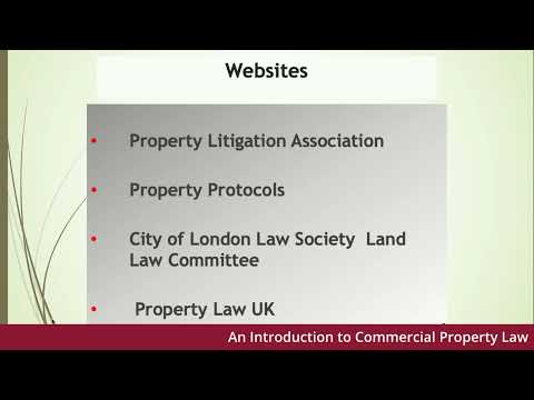 Understanding Commercial Property Law in the UK: A Comprehensive Guide