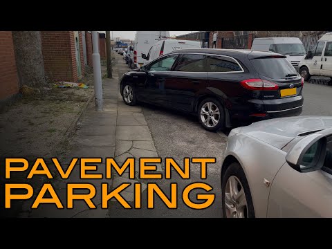 The Legality of Parking Half on a Pavement in the UK: Explained in Detail