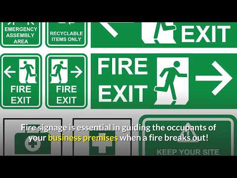 Understanding Fire Signage: Is it a Legal Requirement?