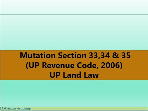 Understanding Section 33 of the UP Land Revenue Code: A Comprehensive Guide