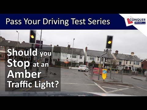 Understanding the Legality of Driving Through an Amber Light