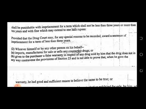 Understanding Section 27 of the Misuse of Drugs Act: A Comprehensive Overview